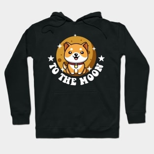 Funny Baby Doge Coin To The Moon Hoodie